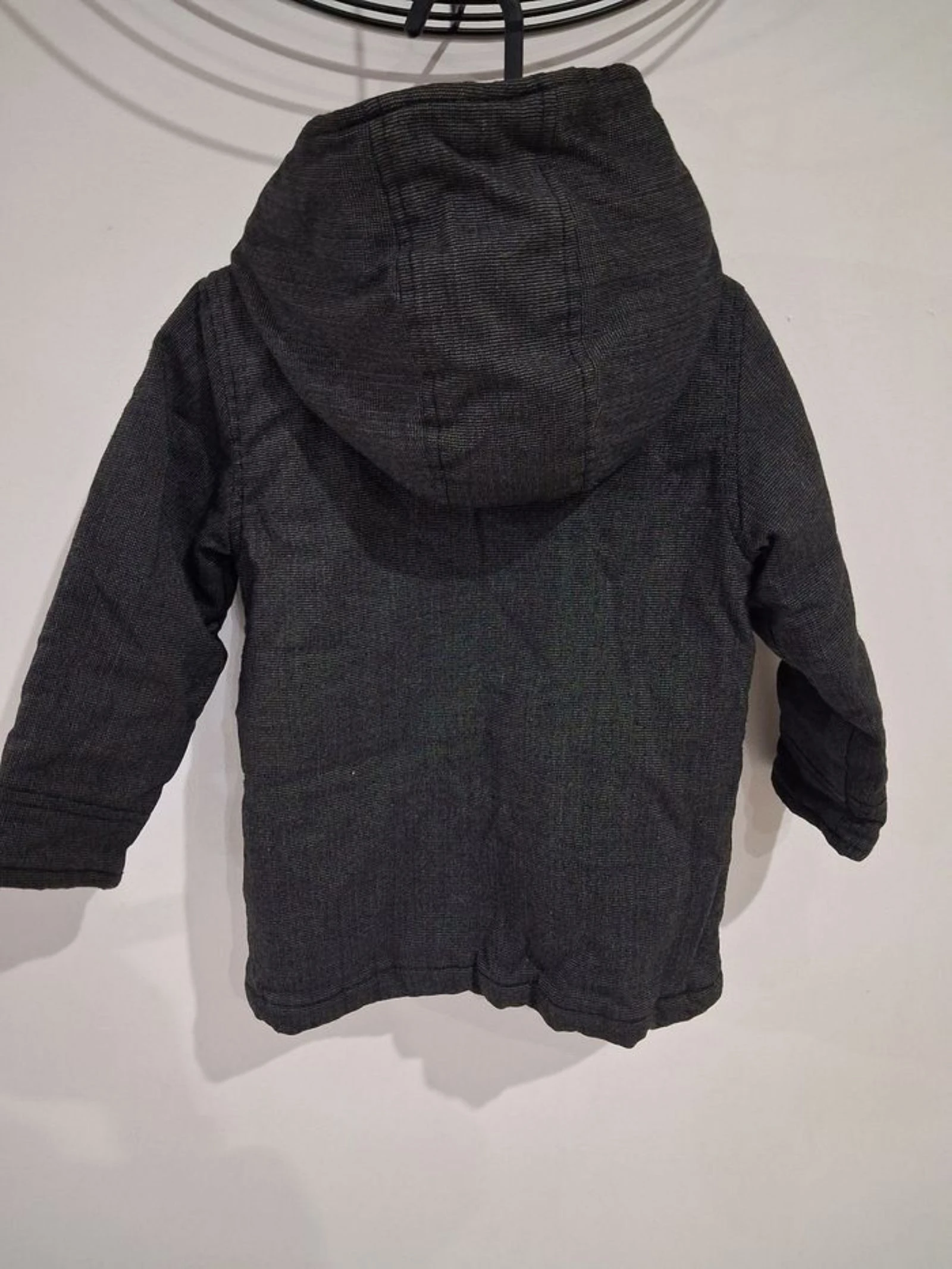 Manteau Duffle Coat Cinza Quente Kiabi 3 anos / 90-97 cm Menino – photo 3